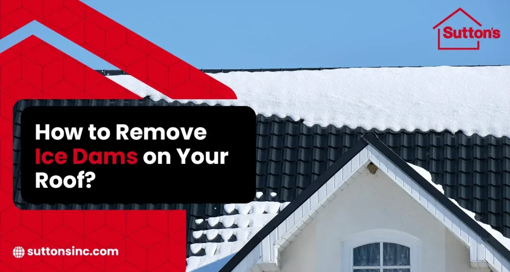 How to Remove Ice Dams on Your Roof?