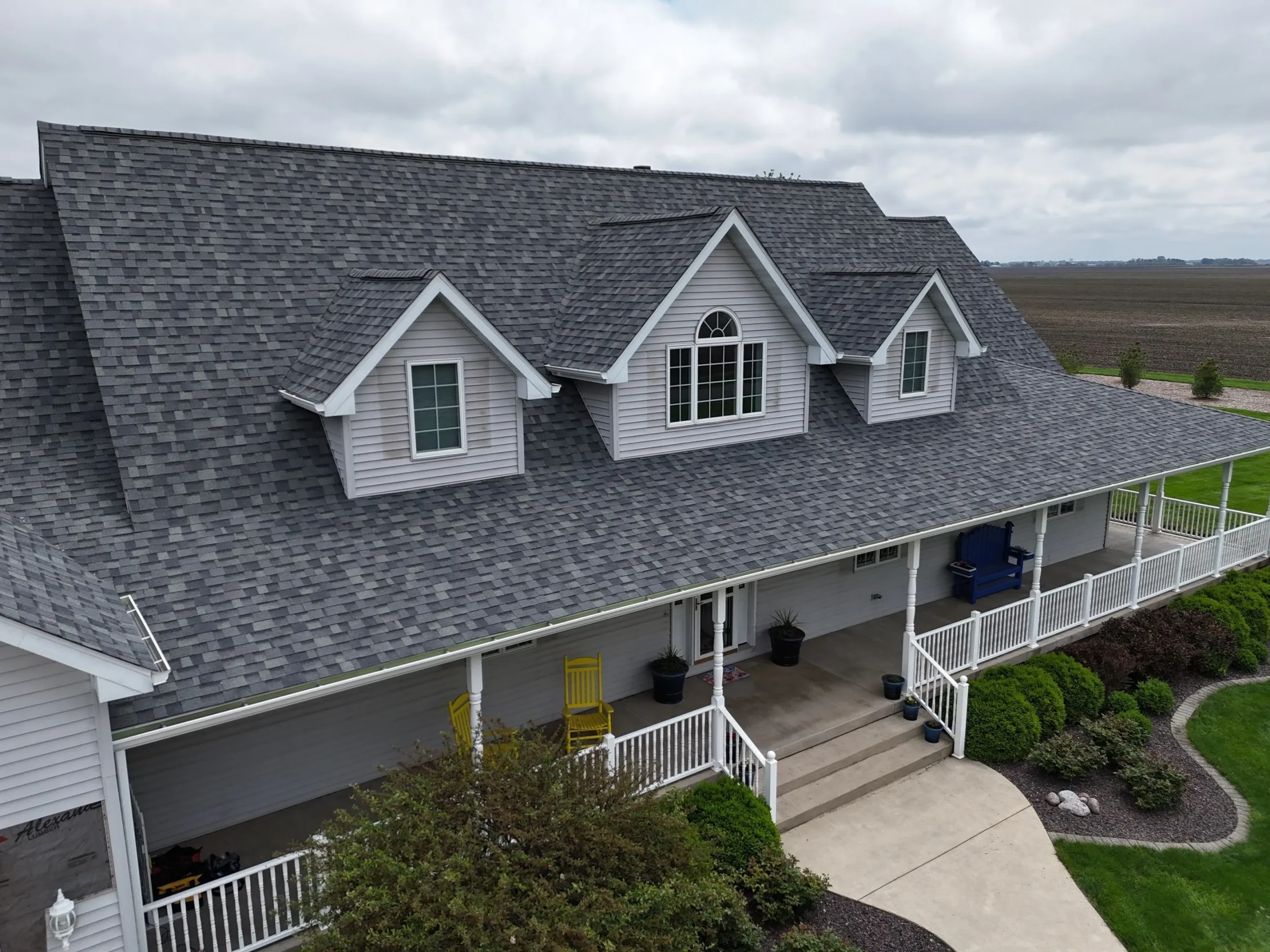 Prepare your home for winter Springfield IL — GAF asphalt shingle roof installed by Sutton's