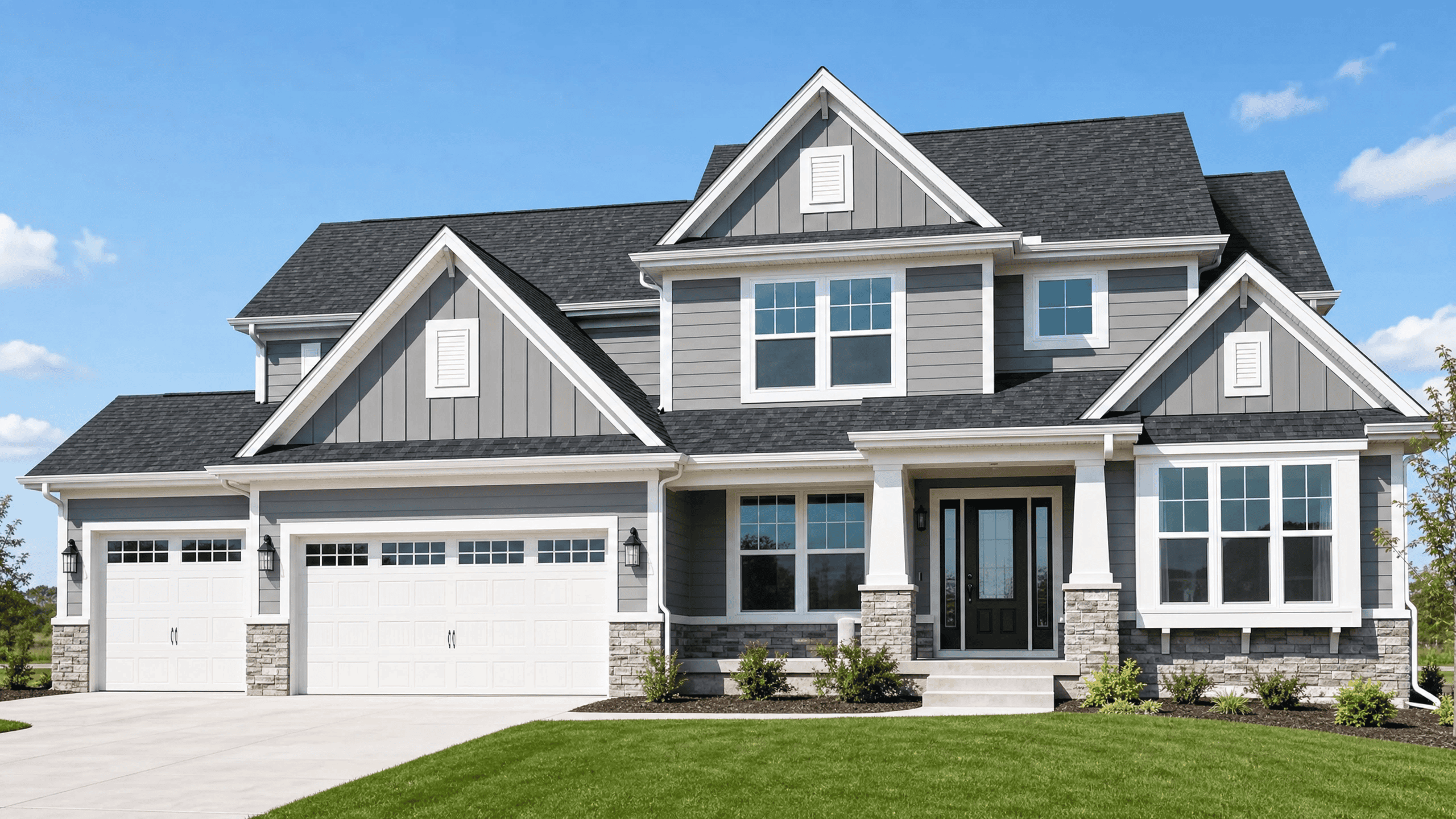 Springfield weather roof damage — GAF asphalt shingle roof installed by Sutton's
