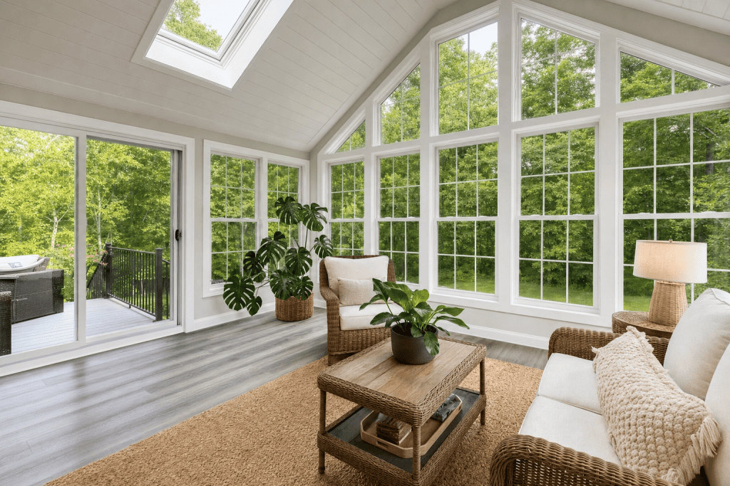 Sutton's custom sunroom in Springfield, IL
